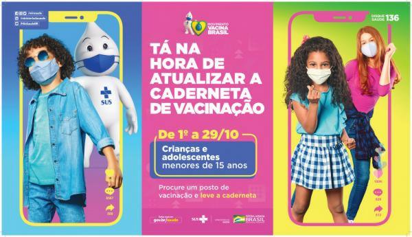 2021-11-24-12:01:53Sábado é dia de Multivacinação; público-alvo engloba recém-nascidos a adolescentes de 15 anos de idade